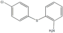 2-[(4-chlorophenyl)sulfanyl]aniline Struktur