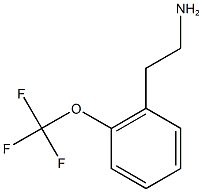 2-[2-(trifluoromethoxy)phenyl]ethan-1-amine Struktur