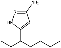 3-(heptan-3-yl)-1H-pyrazol-5-amine Struktur