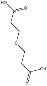 3-[(2-carboxyethyl)sulfanyl]propanoic acid Struktur