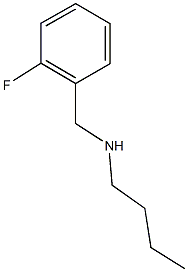 butyl[(2-fluorophenyl)methyl]amine Struktur