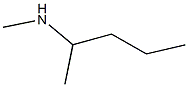 methyl(pentan-2-yl)amine Struktur