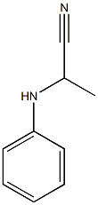 2-Phenylaminopropanenitrile Struktur