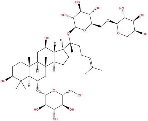 Notoginsenoside FP1 Struktur