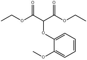 2-(2-Methoxyphenoxy)propanedioic acid diethyl ester