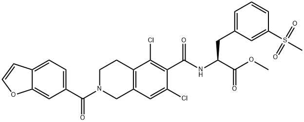 Lifitegrast Impurity 3 Struktur