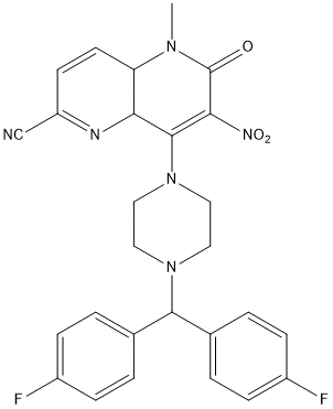 BMS-502 Struktur