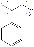 Benzene, ethenyl-, trimer Struktur