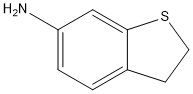 2,3-dihydro-1-benzothiophen-6-amine Struktur