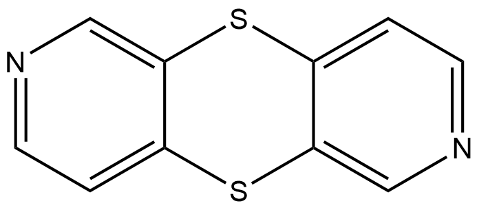 [1,4]Dithiino[2,3-c:5,6-c′]dipyridine Struktur