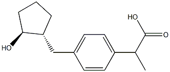 trans-Hydroxy Loxoprofen Struktur