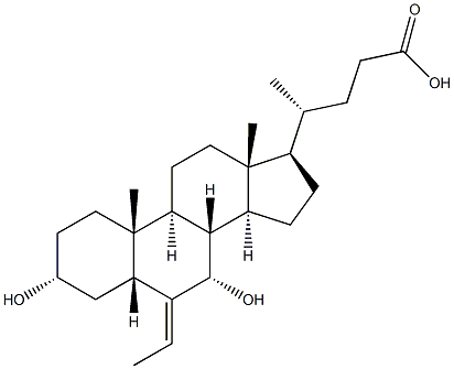 Obeticholic Acid Impurity 6 Struktur