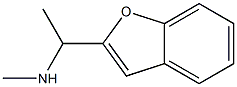 [1-(1-benzofuran-2-yl)ethyl](methyl)amine Struktur