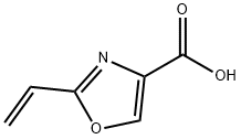 2-vinyloxazole-4-carboxylic acid Struktur