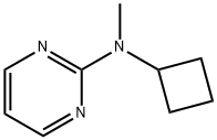 N-CYCLOBUTYL-N-METHYLPYRIMIDIN-2-AMINE Struktur