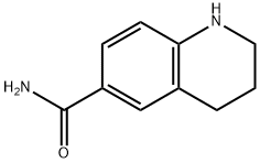 1,2,3,4-tetrahydroquinoline-6-carboxamide Struktur