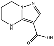 4H,5H,6H,7H-pyrazolo[1,5-a]pyrimidine-3-carboxylic acid Struktur