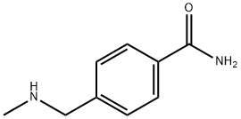 4-[(methylamino)methyl]benzamide Struktur