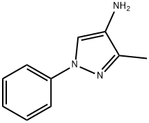 3-methyl-1-phenyl-1H-pyrazol-4-amine Struktur