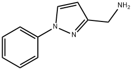 (1-phenylpyrazol-3-yl)methanamine Struktur