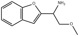 1-(1-benzofuran-2-yl)-2-methoxyethan-1-amine Struktur