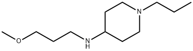 N-(3-methoxypropyl)-1-propylpiperidin-4-amine Struktur