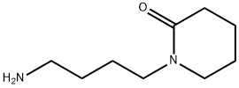 1-(4-aminobutyl)piperidin-2-one Struktur