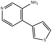 3-AMINO-4-(3-THIENYL)PYRIDINE Struktur