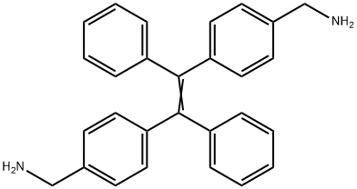 1,2-di-[4-(aminomethyl)phenyl]-1,2-diphenylethylene Struktur