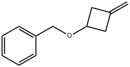 [(3-methylidenecyclobutoxy)methyl]benzene Struktur