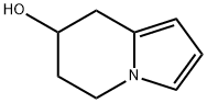 5,6,7,8-tetrahydroindolizin-7-ol Struktur