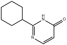 4-Hydroxy-2-(cyclohexyl)pyrimidine Struktur