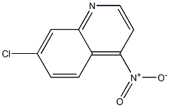 7-Chloro-4-nitroquinoline Struktur