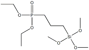 diethyl [3-(trimethoxysilyl)propyl]phosphonate Struktur