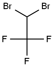 DIBROMOTRIFLUOROETHANE Struktur