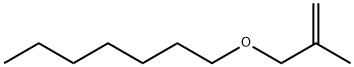 heptyl 2-methylprop-2-en-1-yl ether Struktur