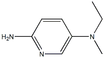 2-Amino-5-(methylethylamino)pyridine Struktur