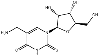 5-(Aminomethyl)-2-thiouridine Struktur