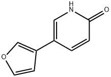 2-Hydroxy-5-(3-furyl)pyridine Struktur