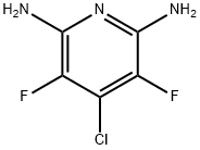 4-Chloro-3,5-difluoro-pyridine-2,6-diamine Struktur