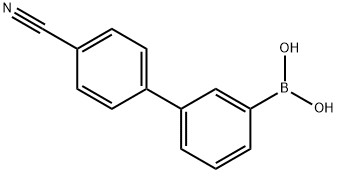 (4'-CYANO-[1,1'-BIPHENYL]-3-YL)BORONIC ACID Struktur