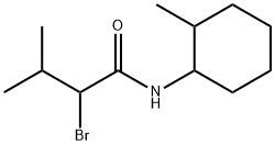 2-bromo-3-methyl-N-(2-methylcyclohexyl)butanamide Struktur