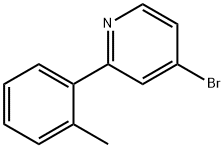 4-Bromo-2-(2-tolyl)pyridine Struktur