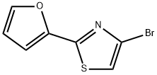 4-Bromo-2-(2-furyl)thiazole Struktur