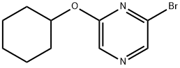 2-Bromo-6-(cyclohexyloxy)pyrazine Struktur