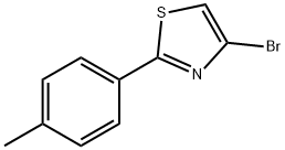 4-Bromo-2-(4-tolyl)thiazole Struktur