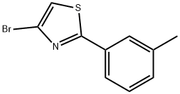 4-Bromo-2-(3-tolyl)thiazole Struktur