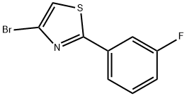 4-Bromo-2-(3-fluorophenyl)thiazole Struktur