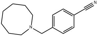 4-(azocan-1-ylmethyl)benzonitrile Struktur