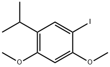 1-Iodo-5-isopropyl-2,4-dimethoxybenzene Struktur